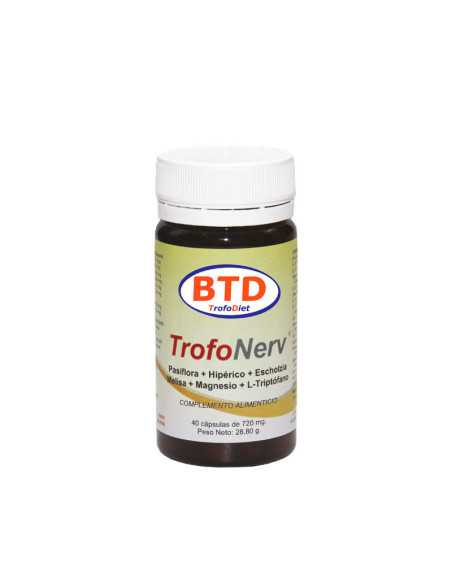 Trofonerv 40 capsulas BTD Trofonerv 40 capsulas BTD